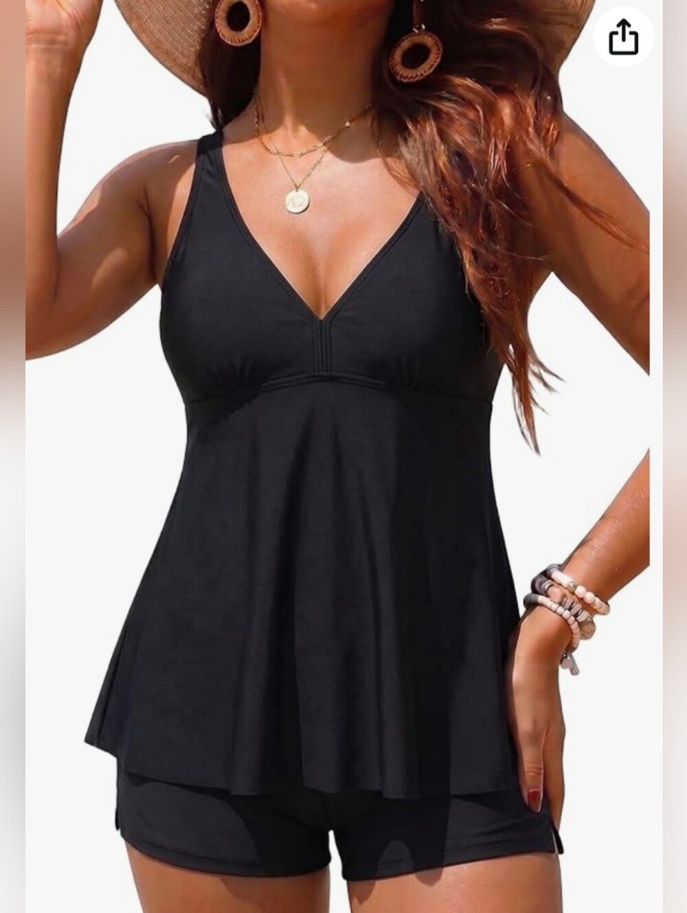Firpearl Tankini Swim Top
